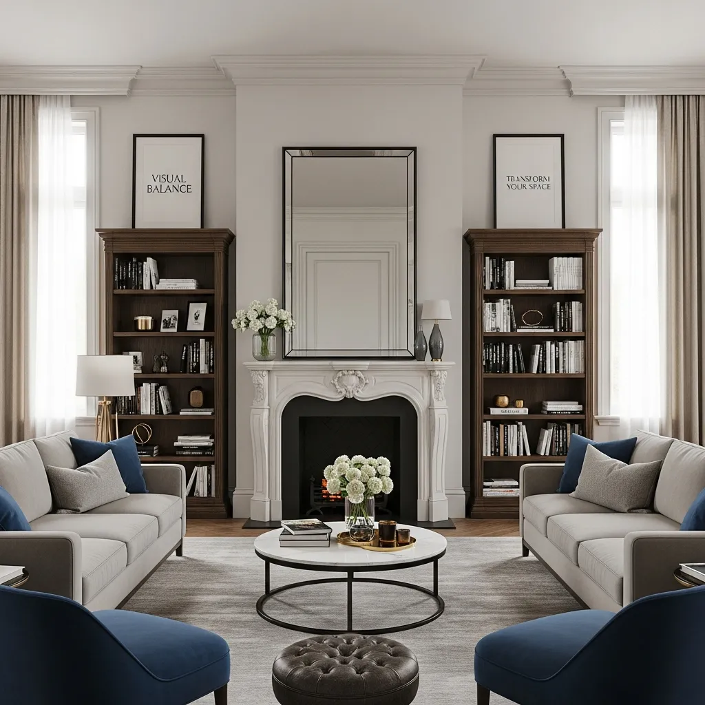 Visual balance in spatial design